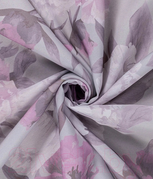 Изображение товара Штора LEGRAND Букет габардин 150x260 / 58122972 (розовый)