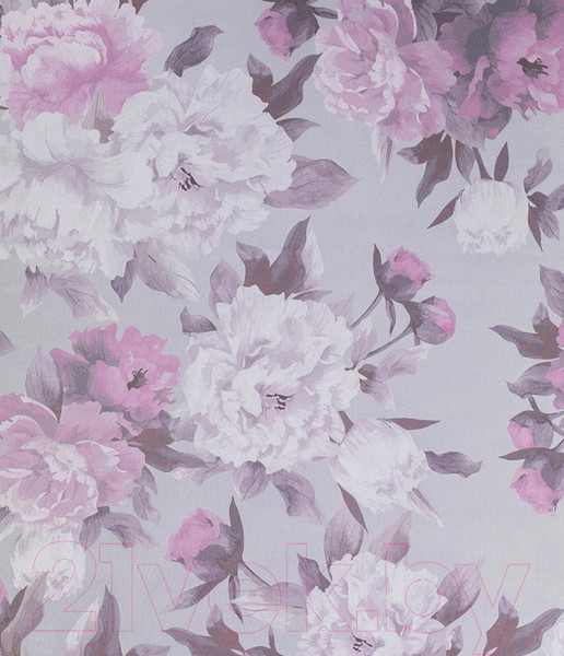 Изображение товара Штора LEGRAND Букет габардин 150x260 / 58122972 (розовый)