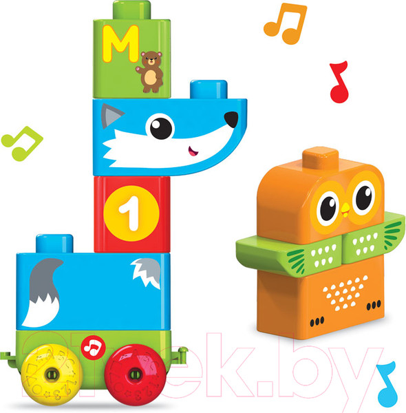 Изображение товара Развивающий игровой набор Азбукварик Talky Blocks. Зверюшки в лесу / 2760