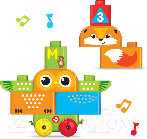 Изображение товара Развивающий игровой набор Азбукварик Talky Blocks. Зверюшки в лесу / 2760