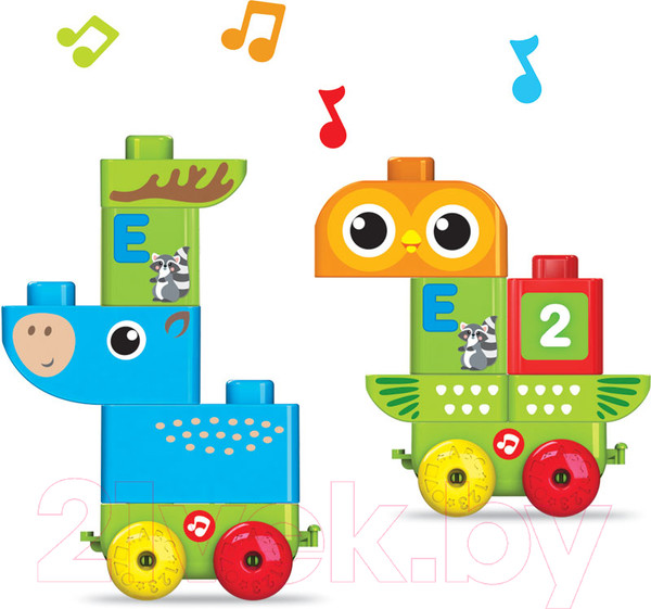 Изображение товара Развивающий игровой набор Азбукварик Talky Blocks. Зверюшки в лесу / 2760