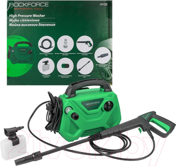 Изображение товара Мойка высокого давления RockForce RF-HY49E (56477)