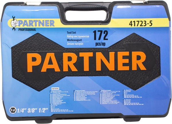 Изображение товара Универсальный набор инструментов Partner PA-41723-5(7733)