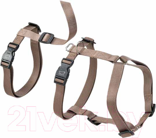 Изображение товара Шлея Ferplast Brave / 75578331 (M, коричневый, нейлон)