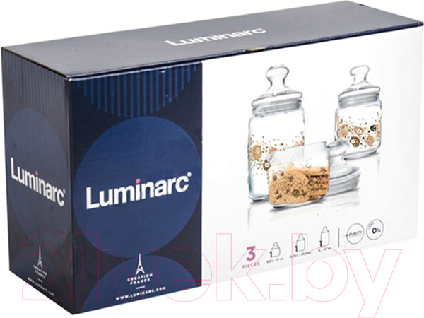 Изображение товара Набор емкостей для хранения Luminarc Cometa Nova P233 (3шт)