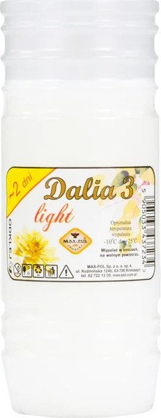Изображение товара Свеча Max-Pol Dalia Light 3 / WP-3DL