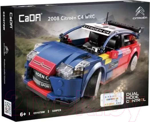 Изображение товара Конструктор управляемый CaDa Citroen C4WRC / C51078W