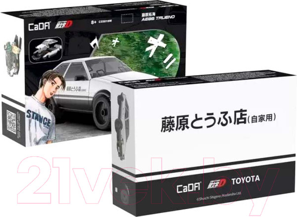 Изображение товара Конструктор CaDa Автомобиль AE86-trueno / C55018W