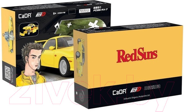 Изображение товара Конструктор CaDa Автомобиль Mazda FD35 RX-7 / C55017W