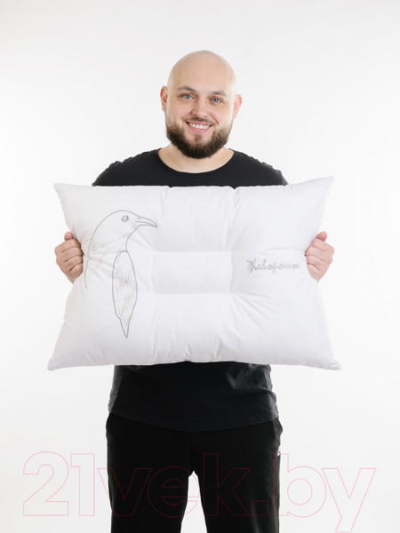 Изображение товара Подушка для сна Familytex ПСС2 В с вышивкой Жаворонок (50x70)