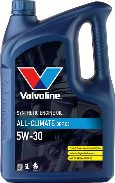 Изображение товара Моторное масло Valvoline All Climate DPF C3 5W30 / 898939 (5л)