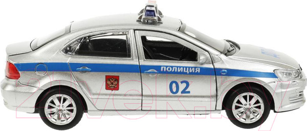 Изображение товара Автомобиль игрушечный Технопарк Volkswagen Polo Полиция / POLO-12POL-SR