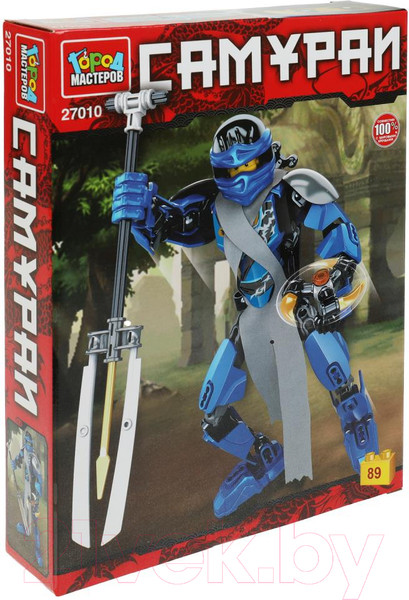 Изображение товара Конструктор Город мастеров Синий самурай / 27010-ZH (89эл)