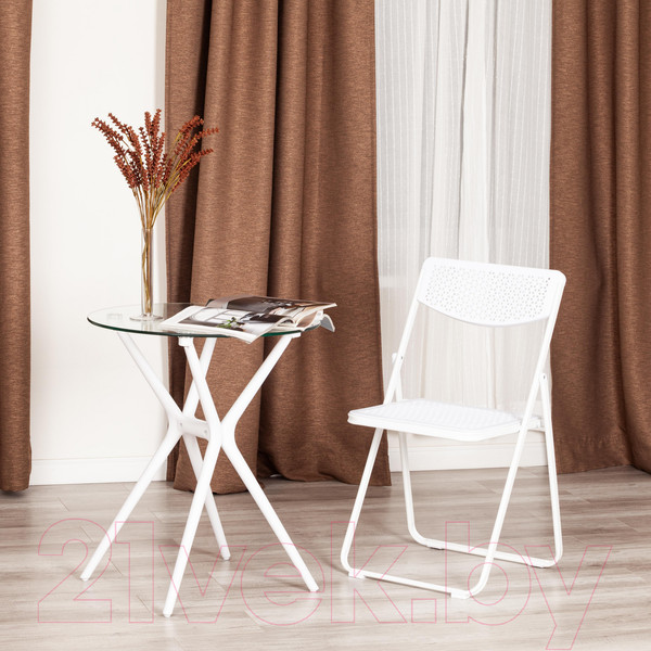 Изображение товара Стул складной Tetchair Folder 48.5x48x82.5 (белый)