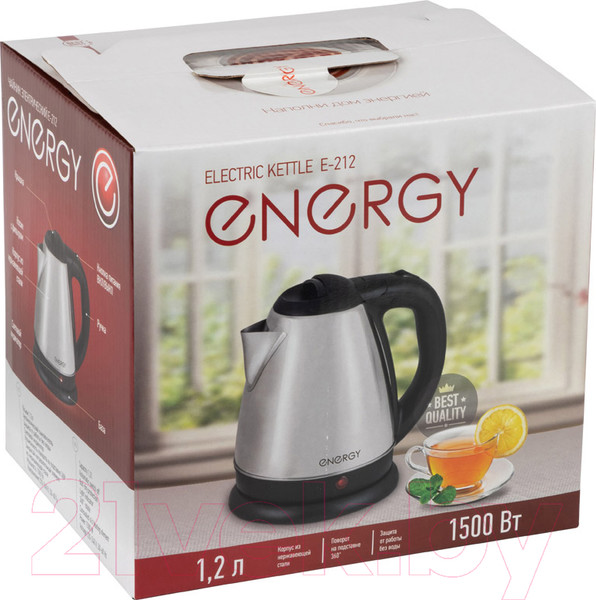 Изображение товара Электрочайник Energy E-212 / 164086