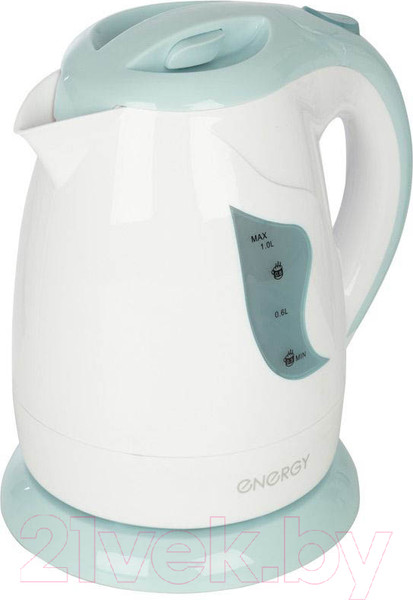 Изображение товара Электрочайник Energy E-209 / 153138 (белый/голубой)