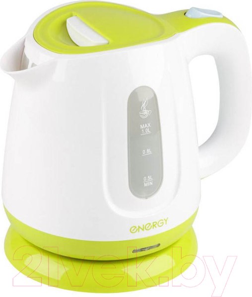 Изображение товара Электрочайник Energy E-234 / 164105 (белый/зеленый)