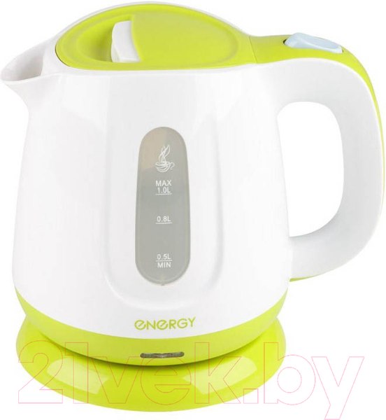 Изображение товара Электрочайник Energy E-234 / 164105 (белый/зеленый)