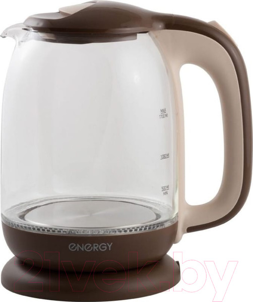 Изображение товара Электрочайник Energy E-281 / 164116 (коричневый)