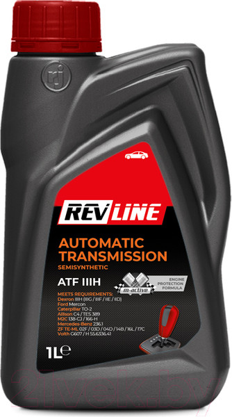 Изображение товара Трансмиссионное масло Revline Automatic ATF III H Semisynthetic / RIIIH1 (1л)