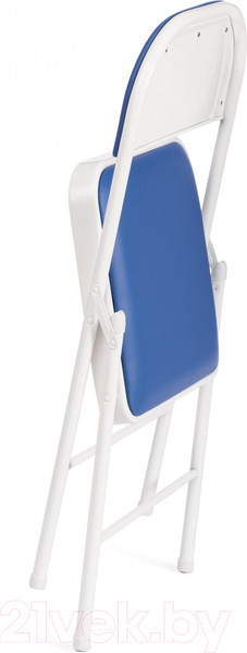 Изображение товара Стул складной Tetchair Folder 46.5x47.5x79 (синий/белый)