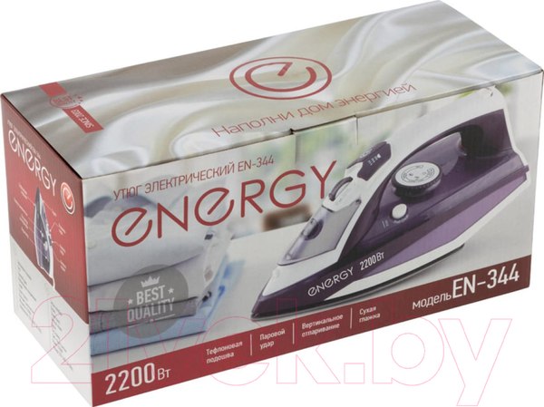 Изображение товара Утюг Energy EN-344 / 270076 (фиолетовый)