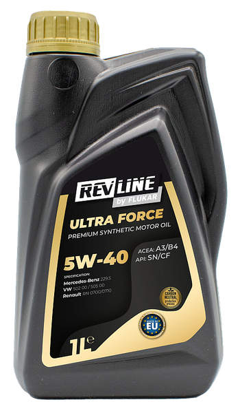 Изображение товара Моторное масло Revline Ultra Force Synthetic 5W40 / RUF5401 (1л)