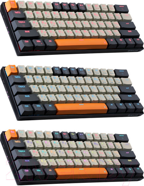 Изображение товара Клавиатура Redragon Caraxes Pro 3 / 71554