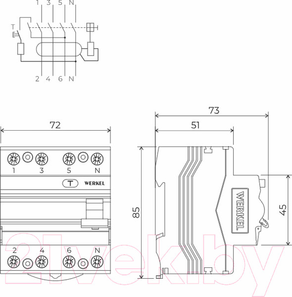 Изображение товара Устройство защитного отключения Werkel W914P406