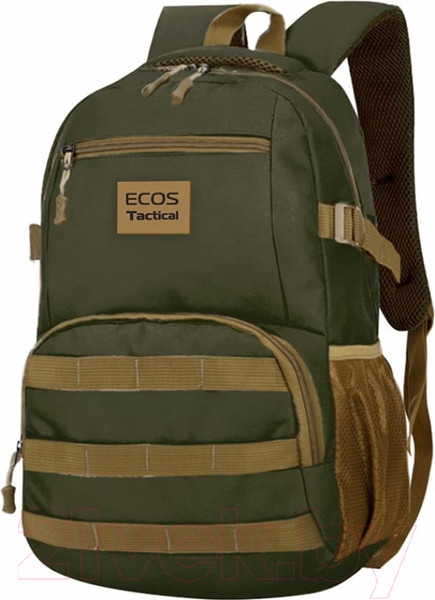 Изображение товара Рюкзак туристический ECOS MB-04 / 105589 (темно-зеленый)