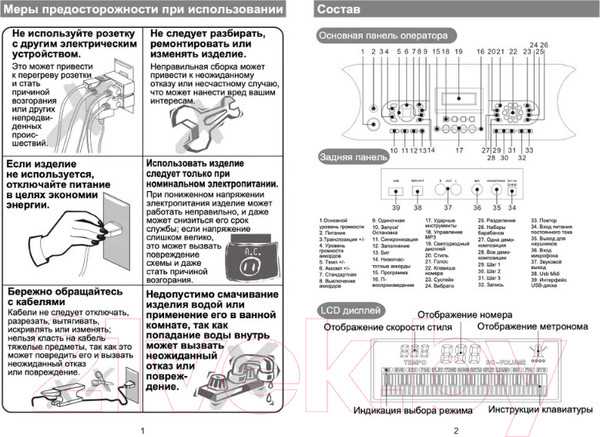 Изображение товара Синтезатор Jonson&Co JC-9688