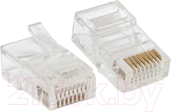 Изображение товара Коннектор EKF Teracom Pro RJ-45 8P8C Cat.5E TRP-PLUG-5EUTP-50