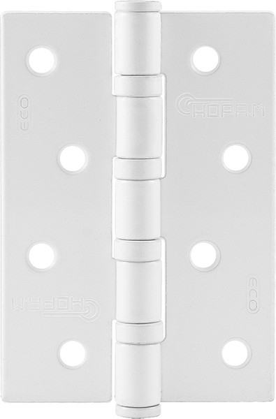Изображение товара Петля дверная Нора-М 4-4ВВ FHP-STD 100x70x2.5 универсальная (белый)