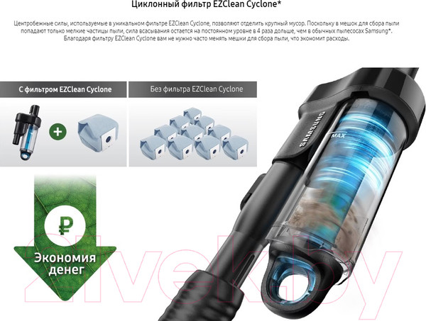 Изображение товара Пылесос Samsung SC20M257AWR (VC20M257AWR/EV)