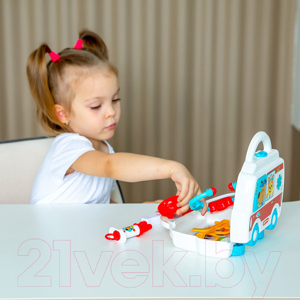 Изображение товара Набор доктора детский Азбукварик Скорая помощь / 2969