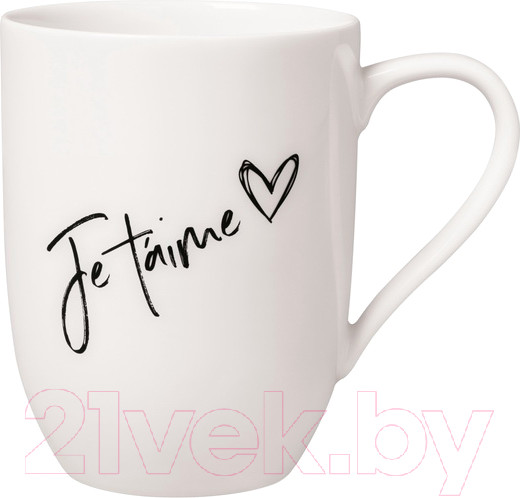 Изображение товара Кружка Villeroy & Boch Statement. Je t'aime / 10-1621-9672