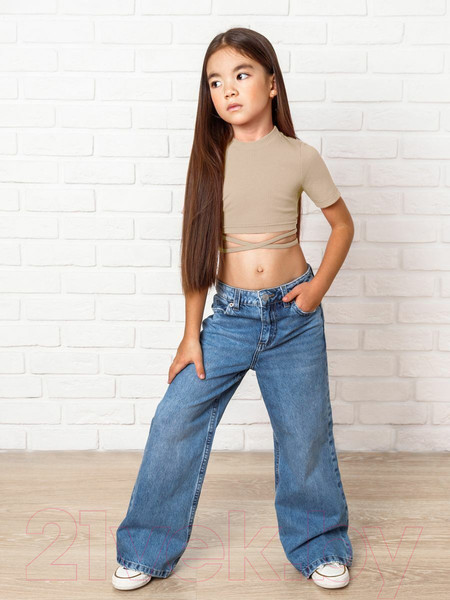 Изображение товара Футболка детская Amarobaby Generation / AB-OD22-GN2701/03-128 (бежевый, р.128)