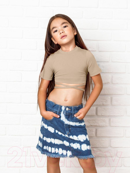 Изображение товара Футболка детская Amarobaby Generation / AB-OD22-GN2701/03-128 (бежевый, р.128)