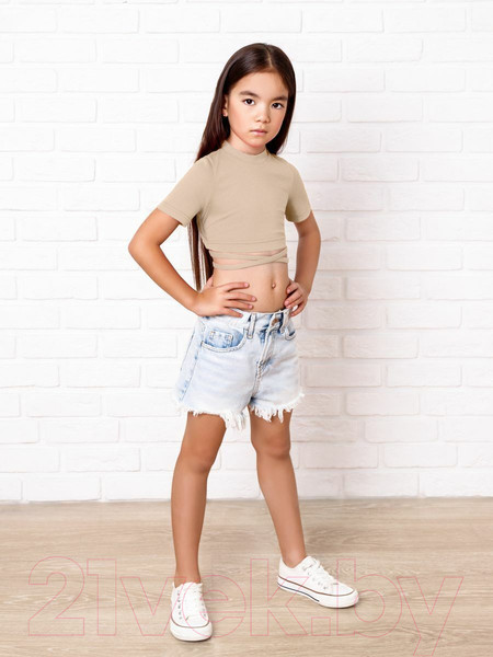 Изображение товара Футболка детская Amarobaby Generation / AB-OD22-GN2701/03-128 (бежевый, р.128)