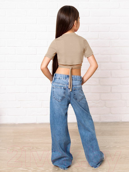 Изображение товара Футболка детская Amarobaby Generation / AB-OD22-GN2701/03-128 (бежевый, р.128)