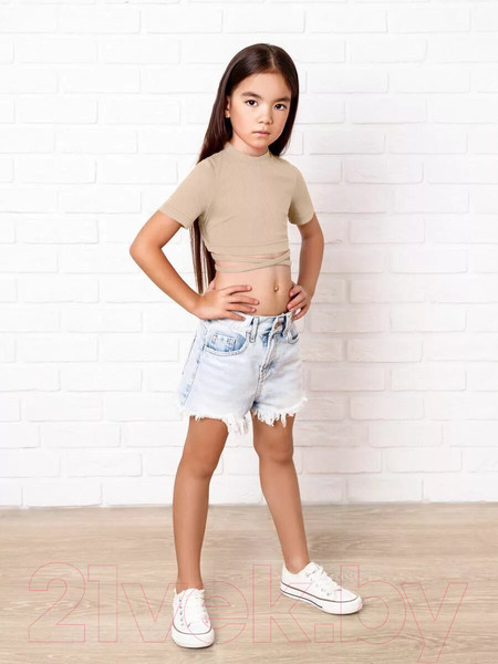 Изображение товара Футболка детская Amarobaby Generation / AB-OD22-GN2701/03-140 (бежевый, р.140)