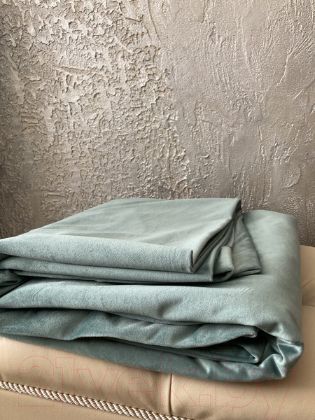 Изображение товара Комплект штор Ника Зварико 7300270/2 300x270 (светлый изумруд 25)