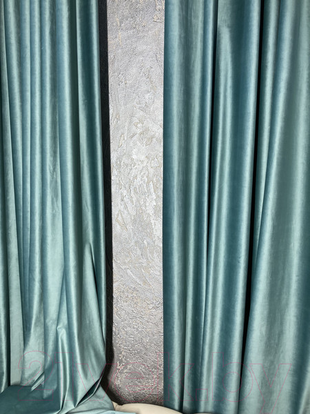 Изображение товара Комплект штор Ника Зварико 7300270/2 300x270 (светлый изумруд 25)