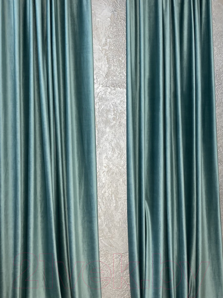 Изображение товара Комплект штор Ника Зварико 7300270/2 300x270 (светлый изумруд 25)