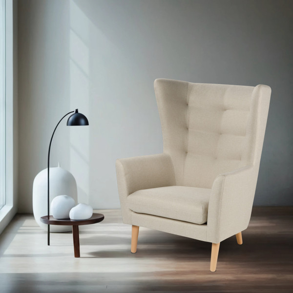 Изображение товара Кресло мягкое Mio Tesoro Саари (Cream)