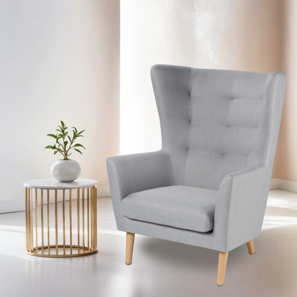 Изображение товара Кресло мягкое Mio Tesoro Саари (Grey)