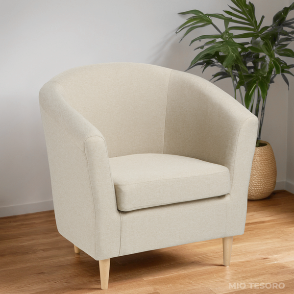 Изображение товара Кресло мягкое Mio Tesoro Тунне (Cream)