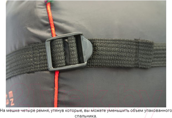 Изображение товара Спальный мешок Alexika Summer Compact Plus левый / 9268.01072 (синий)