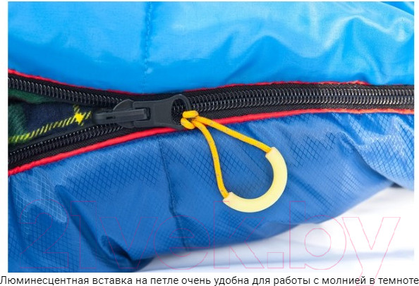 Изображение товара Спальный мешок Alexika Summer Compact Plus левый / 9268.01072 (синий)