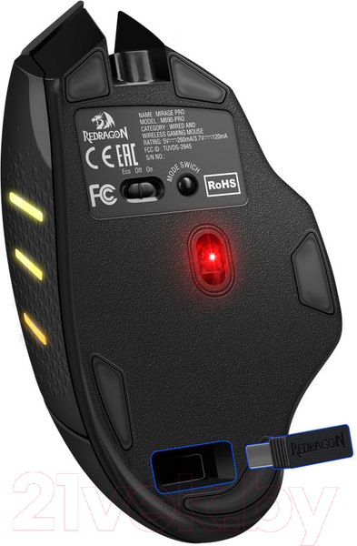 Изображение товара Мышь Redragon Mirage Pro RGB / 71432